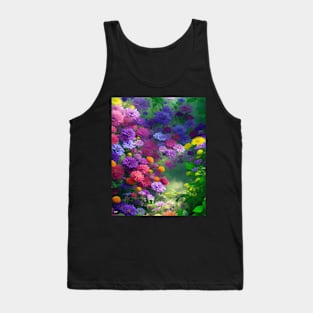 Wild flower bed Tank Top